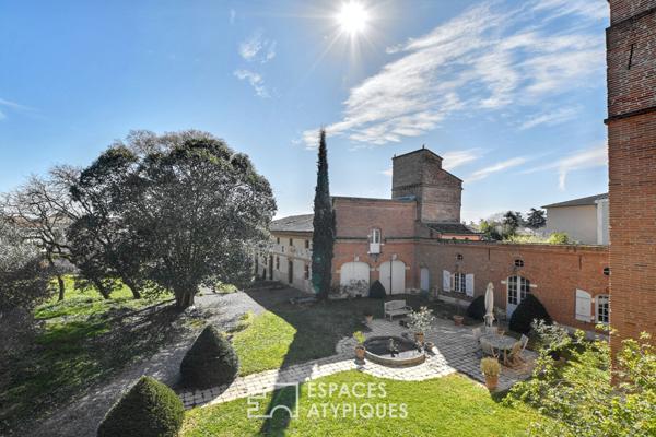 Propriété de caractère et ses gîtes à proximité de Toulouse