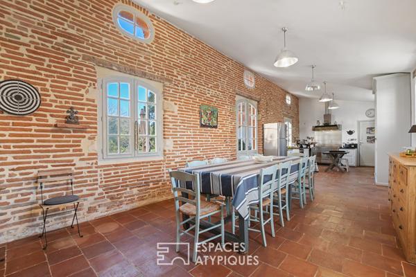 Propriété de caractère et ses gîtes à proximité de Toulouse