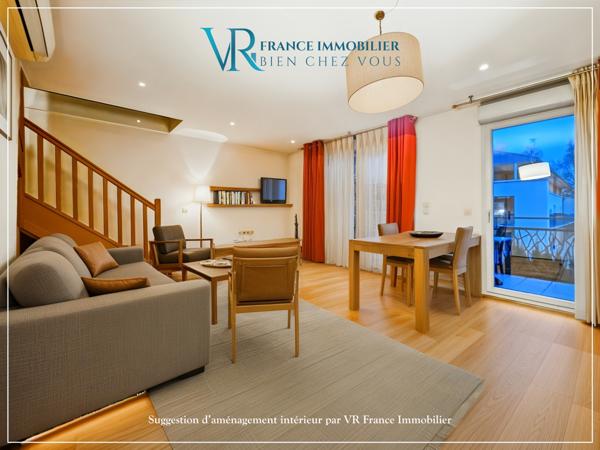 Divonne-les-Bains (01220) APPARTEMENT 3 PIÈCES (T3) DUPLEX 70 M² - MEUBLÉ & HORS BAIL COMMERCIAL