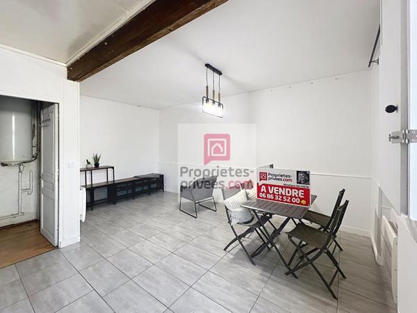 3 PIÈCES en duplex esprit maison de ville