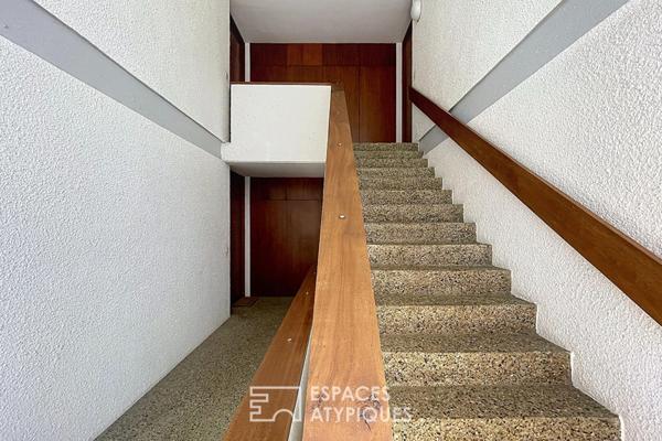 Appartement d’architecte avec balcons et vue dégagée