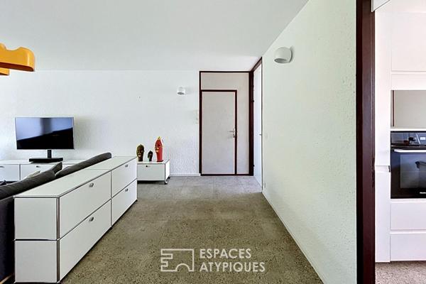 Appartement d’architecte avec balcons et vue dégagée