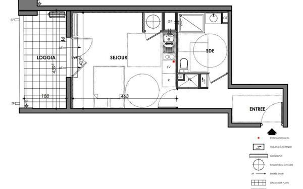 Appartement à vendre    1 pièce • 31,99 m2 La Londe-les-Maures