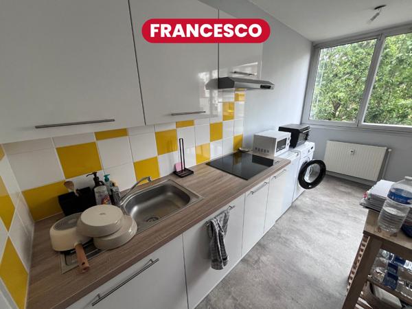 LILLE (Vauban-Esquermes) ? Appartement lumineux de 47 m² avec cave et garage ? Résidence sécurisée