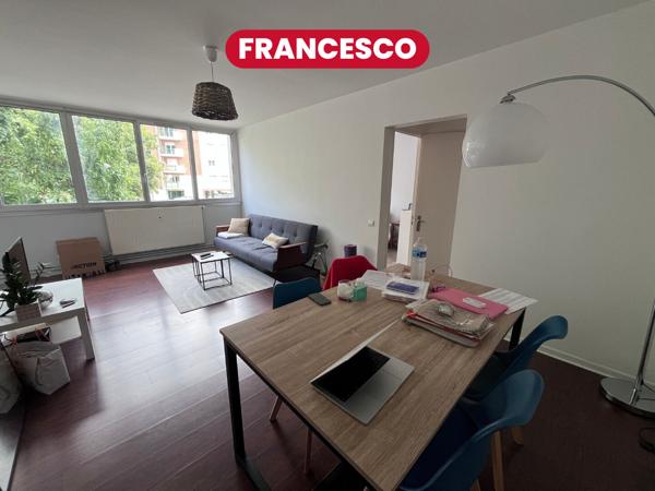 LILLE (Vauban-Esquermes) ? Appartement lumineux de 47 m² avec cave et garage ? Résidence sécurisée