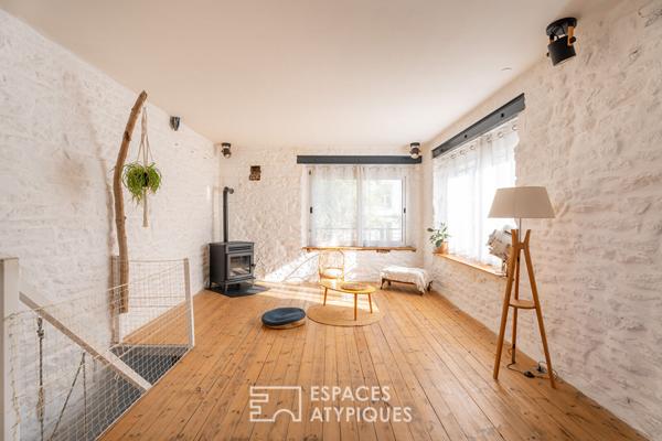 Charmant appartement avec cour au coeur du quartier Albert 1er