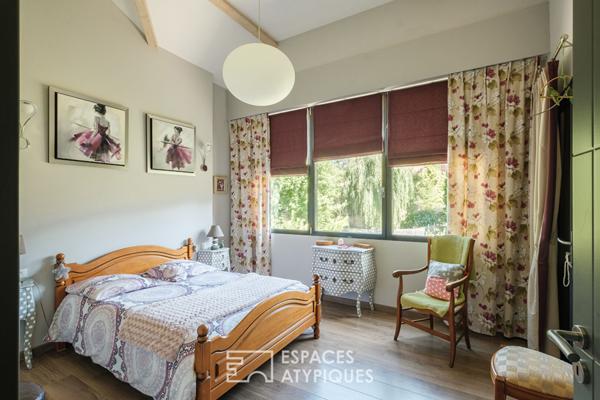 Villa contemporaine aux accents méditerranéens