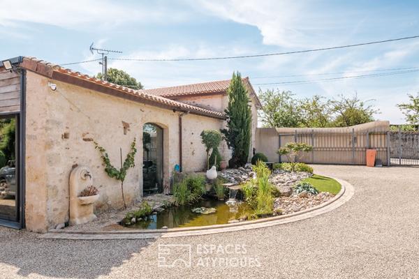 Villa contemporaine aux accents méditerranéens