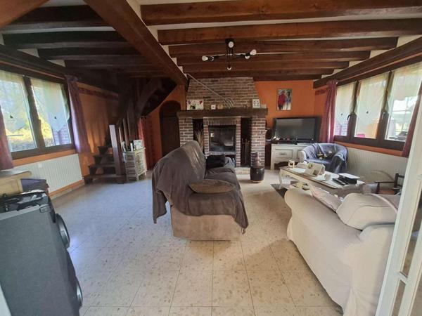 // A SAISIR  Maison de campagne proche Verneuil d'Avre & d'Iton 8 pièces 133m2 + terrain 1720m²