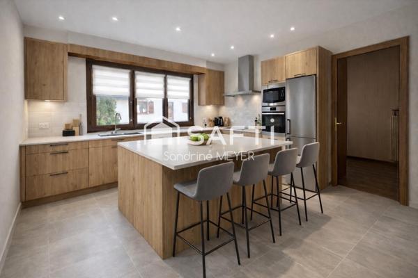 Maison 115 m² parcelle 400 m²