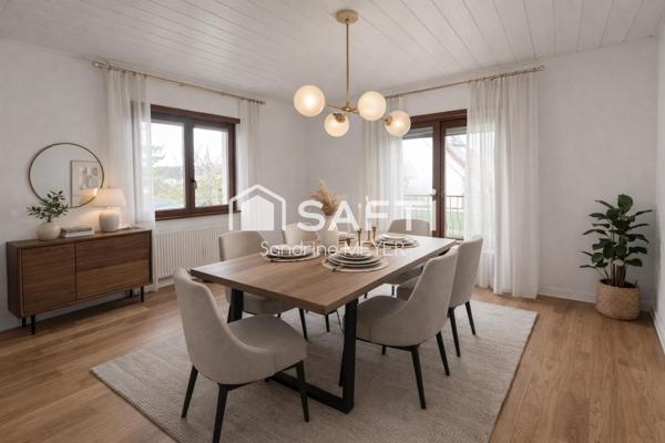 Maison 115 m² parcelle 400 m²