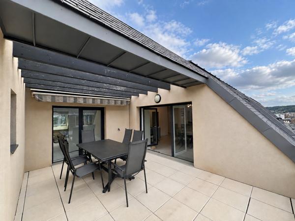 Rouen Gare – Dernier étage avec terrasse et vue imprenable sur ROUEN