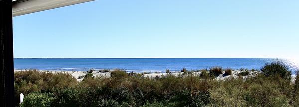 La Grande-Motte (34280) NOUVEAU, RARE, T4 contemporain de 100 m2 avec grande terrasse de 47 m2 et vue panoramique sur la plage et la m