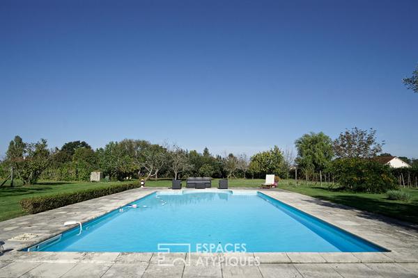 L’Authentique Béarnaise dans un cadre verdoyant et bucolique