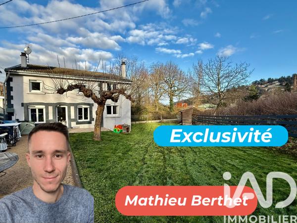 Maison à vendre 3 pièces 85 m² Saint-Genest-Lerpt