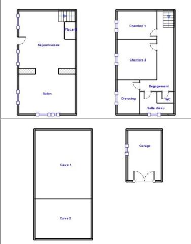 Maison à vendre 3 pièces 85 m² Saint-Genest-Lerpt