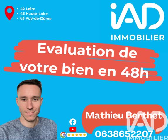 Maison à vendre 3 pièces 85 m² Saint-Genest-Lerpt