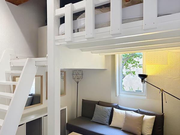 Studio de 19m² et cave.