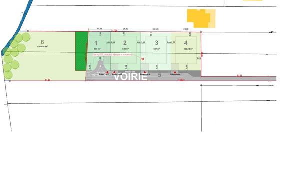 A Vendre Terrain Plat de 4400 m² vue imprenable sur les Pyrénées Environnement Campagne Secteur Cazeres