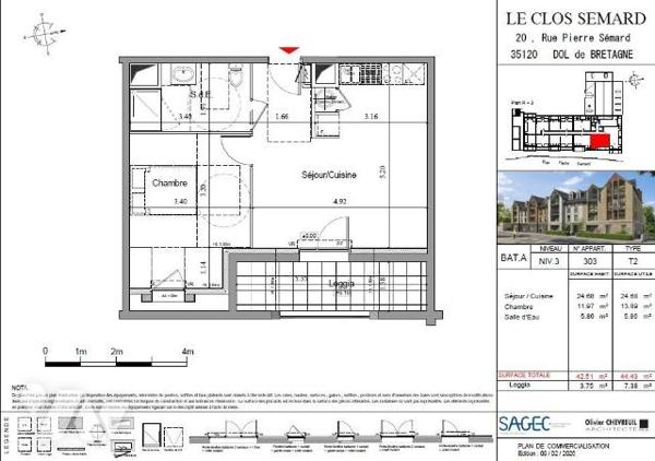 APPARTEMENT T2 HYPER CENTRE