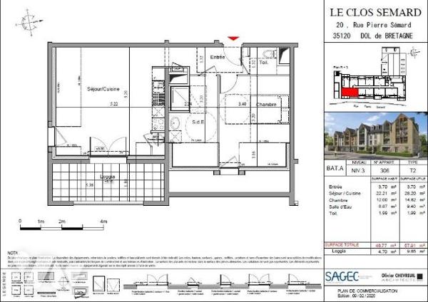 APPARTEMENT T2 HYPER CENTRE