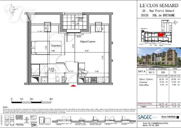 APPARTEMENT T2 HYPER CENTRE