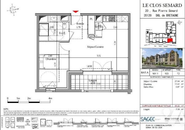 APPARTEMENT T2 HYPER CENTRE