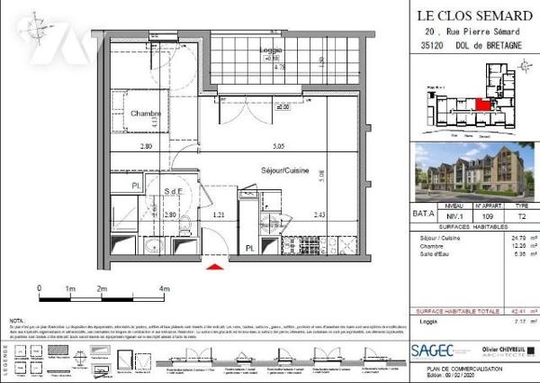 APPARTEMENT T2 HYPER CENTRE