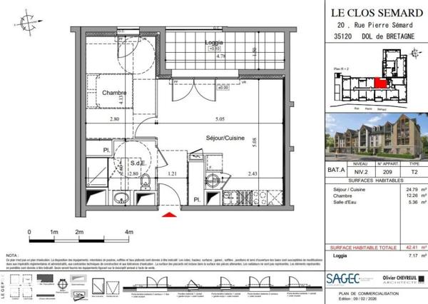 APPARTEMENT T2 HYPER CENTRE