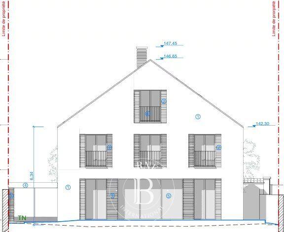 Versailles, Terrain constructible  587 m² à vendre