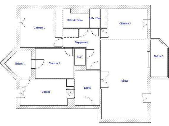 Appartement à vendre 4 pièces 95 m² Lyon 8