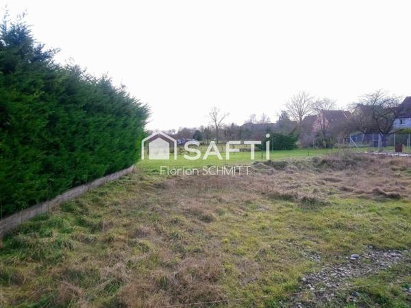 Terrain libre 444m² à Heiteren : créez votre vie !
