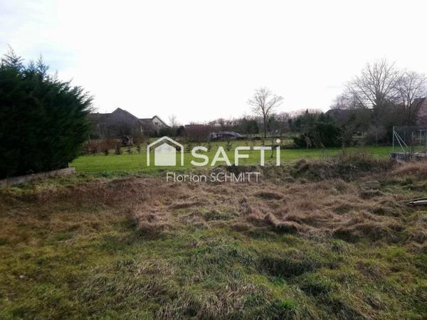 Terrain libre 444m² à Heiteren : créez votre vie !
