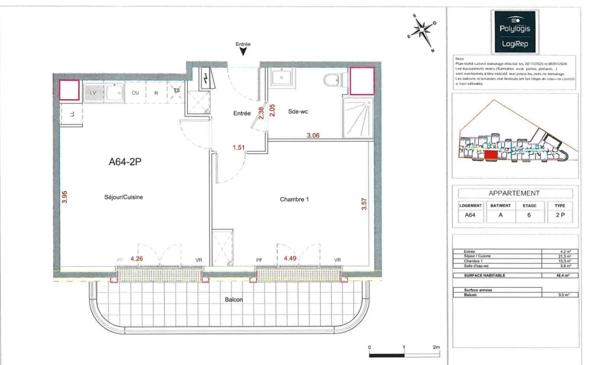 Appartement à louer à Saint-Ouen-sur-Seine (93400)