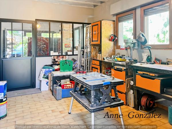 OLIVET, à dix minutes d'Orléans, dans un quartiet calme et privilégié, à vendre grande Maison de Caractère avec jardin clos et arboré de 1437 m2, piscine, jacuzzi, bar extérieur, garage double