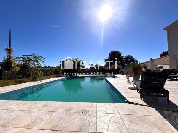Maison contemporaine de 140m2 avec piscine
