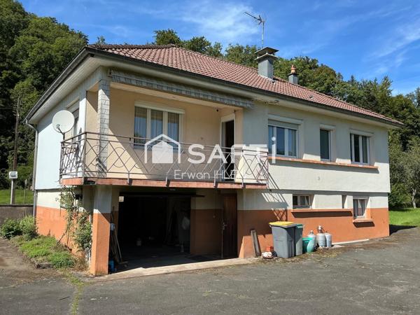 Maison,98m2, 6 pièces,4 chambres, 18 ares de terrain et dépendances