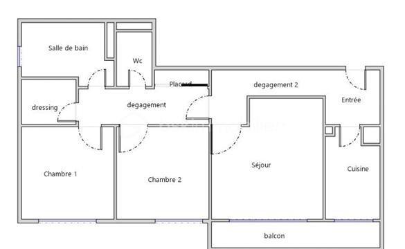Appartement de 66 m²