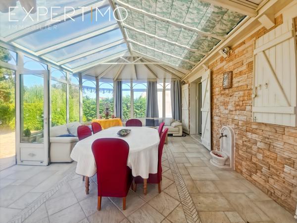 Maison 164 m² avec véranda et terrain de 1 566 m²