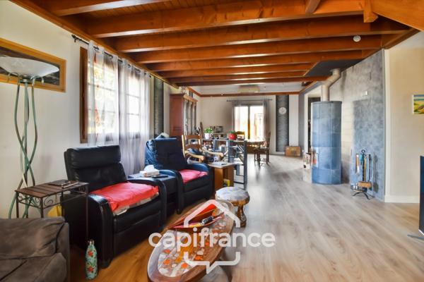 Maison 145 m² avec terrain clos 1 700 m² –FRANGY EN BRESSE, Proche LOUHANS(71) – Accès rapide A39 – Dépendances, atelier, carport