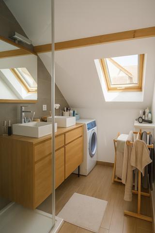 Pierrelaye (95480) T3 meublé 63?m², garage et parking — Pierrelaye gare à pied