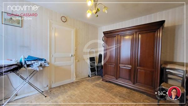 Maison plain-pied 3 chambres à RÉNOVER près du Port de Nort-sur-Erdre