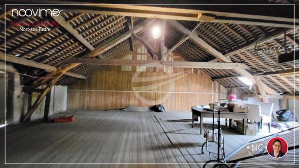 Maison plain-pied 3 chambres à RÉNOVER près du Port de Nort-sur-Erdre