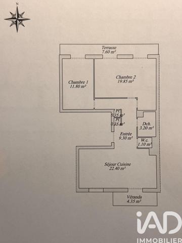 Appartement à vendre 4 pièces 73 m² Roquebrune-Cap-Martin