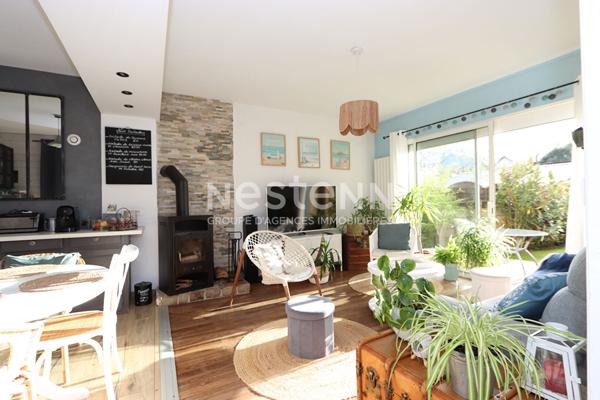 Maison Saint Nazaire 4 pièce(s) 72 m² habitables et 84 m² utiles, 3 chambres, jardin et garage.