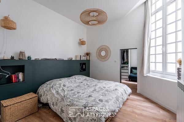 Appartement stylé, 90m2 cœur de Nantes (ascenseur)