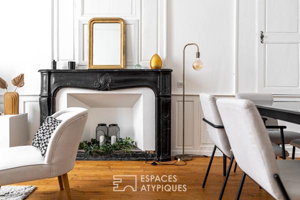 Appartement stylé, 90m2 cœur de Nantes (ascenseur)