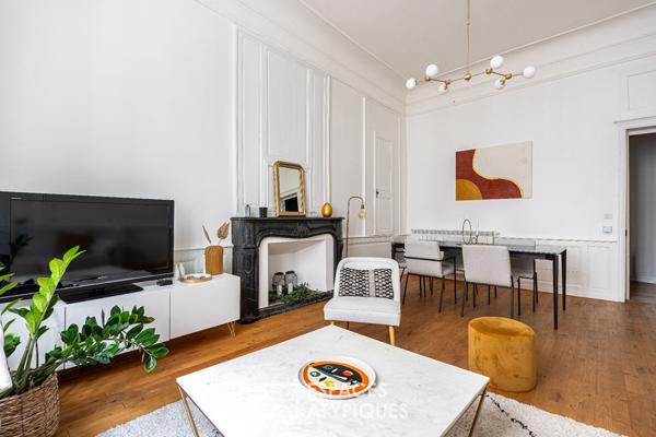 Appartement stylé, 90m2 cœur de Nantes (ascenseur)