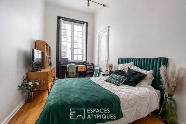 Appartement stylé, 90m2 cœur de Nantes (ascenseur)