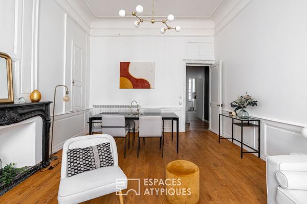 Appartement stylé, 90m2 cœur de Nantes (ascenseur)